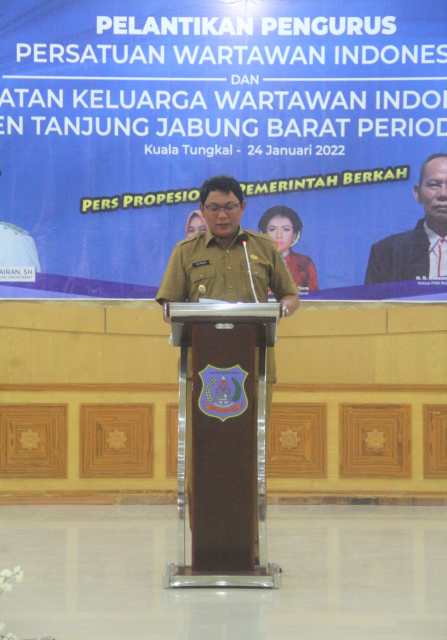 Wabup Hairan Saat Memberikan Sambutan