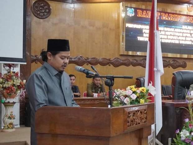 Ketua Komisi II DPRD Tanjab Barat Syufrayogi Syaiful.